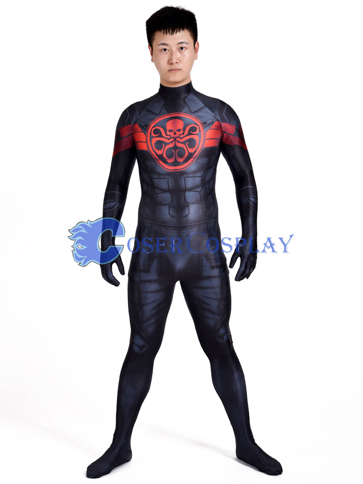 2018 Captain America Hail Hydra Sexy Catsuit